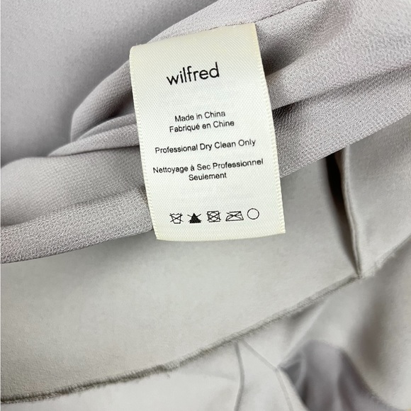 ARITZIA Wilfred Sabine Mini Dress In Gray - Picture 9 of 10